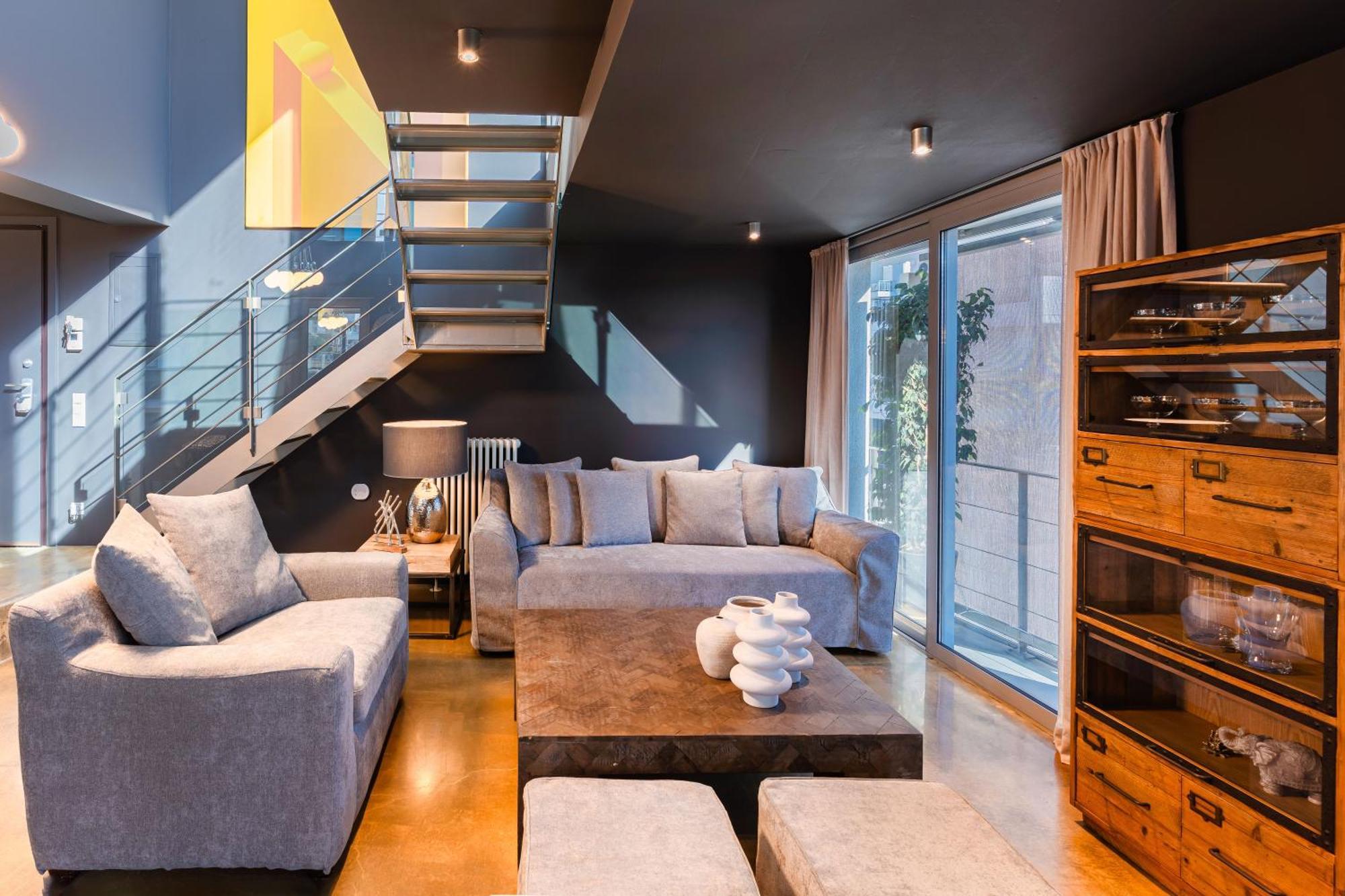 Ma Maison No5 Penthouse Loft, Private Heated Pool, Acropolis View, Ultra High Speed Internet 300 Mbps, Short Walk To Acropolis, Parking Upon Request, 1' From Metro 雅典 外观 照片
